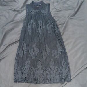 Maurices Gray Lace Dress